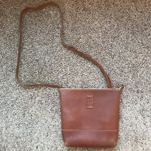 Almost Perfect Portland Leather Festival Bag in Honey